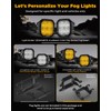 Auxbeam Color Play Series Fog Light Mounting Brackets, for Lexus