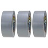 4All Duct Tape 48mmx50m (Silver, Pack of 3)