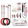 BINTA 25PCS Silicone Multimeter Test Leads Kit CAT Ⅲ 1000V