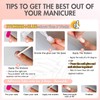 Matt Nude Press On Nails Medium Long Square KXAMELIE Pure