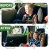YIMVUNZ Baby Car Sun Shade with UV Protection (Set of