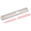 OSK HS-16 Antibacterial Pull Lid Chopsticks Case Set, 7.7 inches