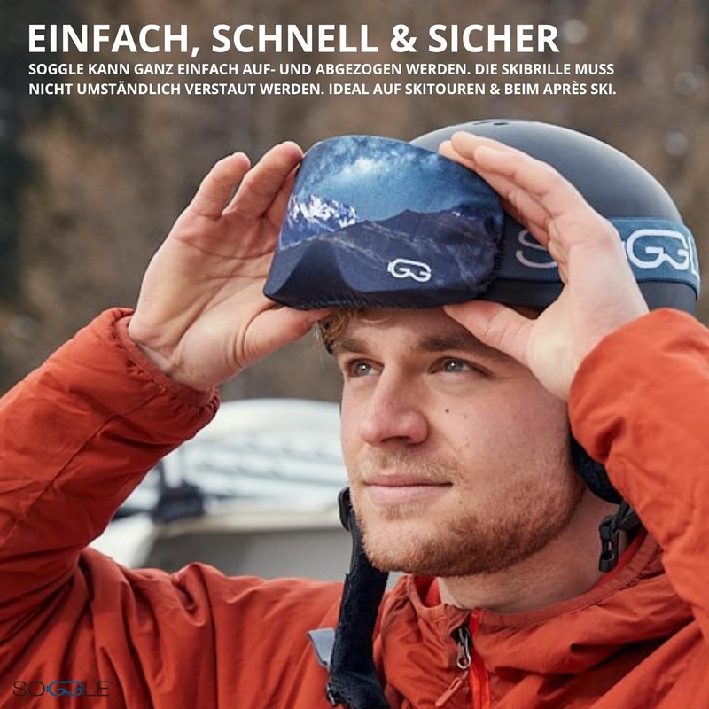 Soggle Ski Goggles Protection, Microfibre Cover (One Size), pictures 06