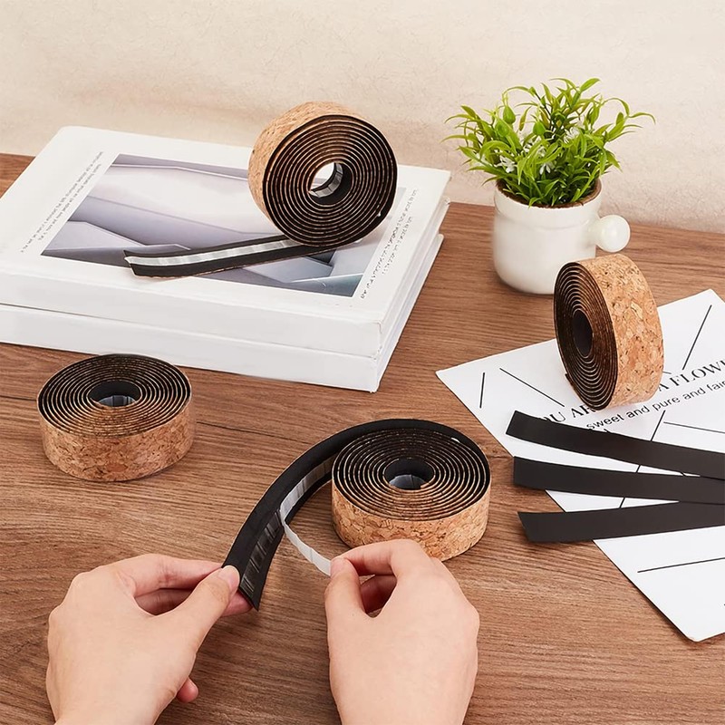 REYLNXR Road Bike Bar Tape, Bicycle Band, Wood Scrap Pattern,