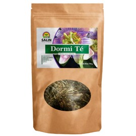 Salin Dormi-Té - Té para Dormir Mejor, Mejora tu sueño, Insomnio, Calidad de Sueño, Valeriana, Menta blanca, Pasiflora, Flor de Azahar, 110 gr