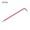 sourcing map 10pcs Ball End Hex Key Wrench 6mm S2