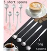 Flower Spoon Coffee Teaspoon Set, ESRISE Stainless Steel Tea Spoon