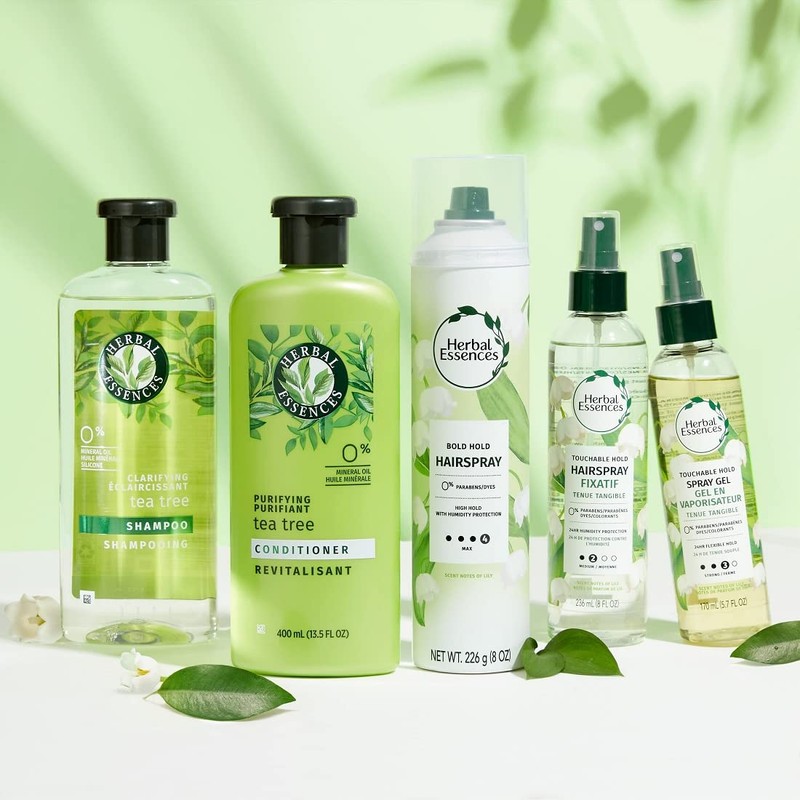 Herbal Essences Hair Spray Gel for Curly Hair, Styling Gel