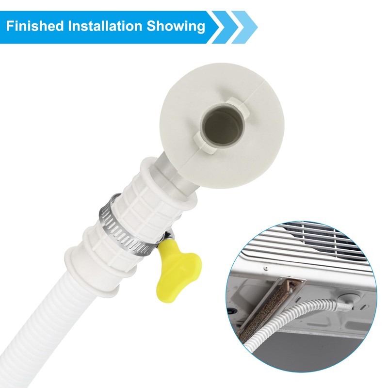 PATIKIL 3.3ft Air Conditioner Drain Kit, Universal AC Drain Hose