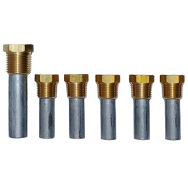 StayCoolPumps 6LP Zinc Anode Kit Replaces Yanmar 119773-92600 for 6LP Engines with ZF Transmission