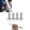 KZMPMT M10x1.5 Metric Front Brake Caliper Mounting Bolts Kit for