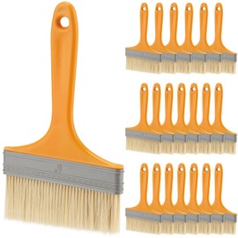SENJEOK 20 Pack 6 Inch Paint Brushes, Plastic Handle Painting Brushes for Wall Paint Stain