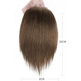 Invisible Seamless Clip-In Hair Toppers for Women | Natural Black | Hair Toppers for Thinning Hair