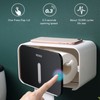 Toilet Paper Roll Box Cover Waterproof Punch Free Prevent Corrosion
