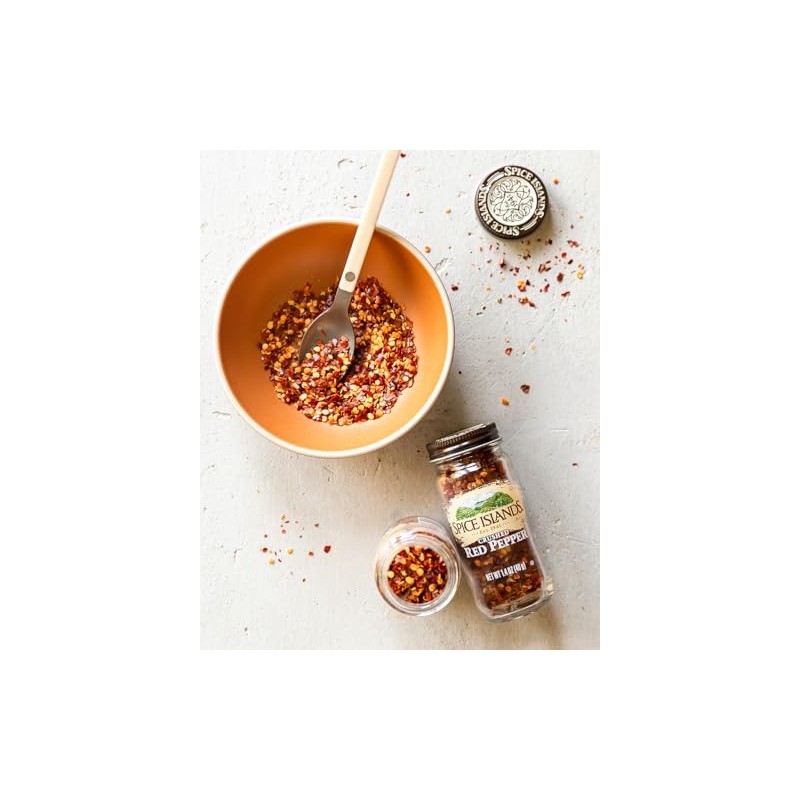 Spice Islands Pimiento rojo triturado, 1.4 onzas