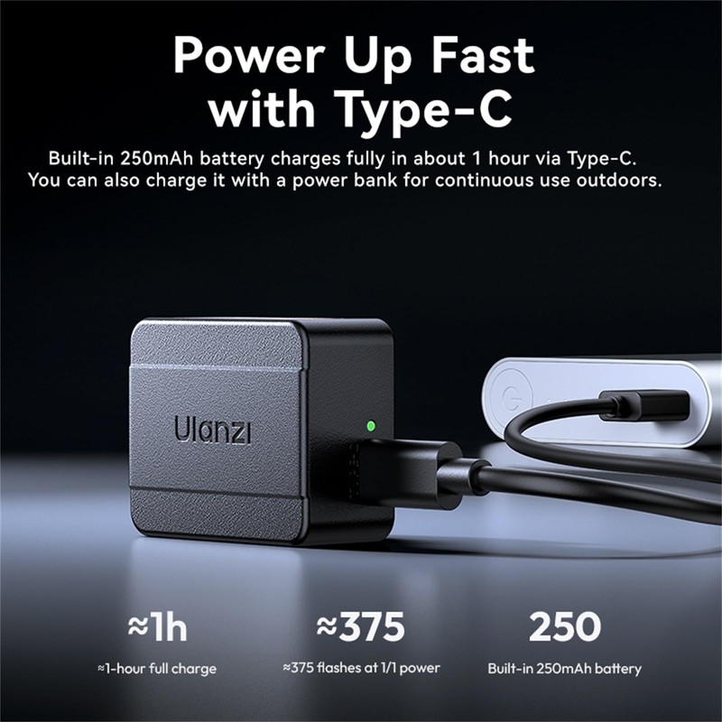 ULANZI Mini Camera Flash SL01 Speedlite Digital Camera Speedlight with