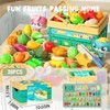 38 Pcs Play Food Sets for Kids Kitchen,Pretend Toy Foods