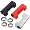 RCHUBAM RC Drive Shaft Support with 2 Bearings 1Pcs Aluminum