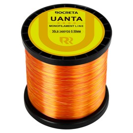 ROCRETA UANTA Monofilament Fishing Line - Superior Strength - Mono Fishing Line 3-100LB,Ultimate Fishing Line Leader Materials - 2025 New Fishing Line Unique Camo Design