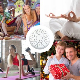 Domary 6 Inch Steel Tongue Drum 11 Notes Handpan Drum with Drum Mallet Finger Picks Percussion for Meditation Yoga