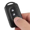 For Qashqai Car Key Shell 2-Button ABS Car Remote Key