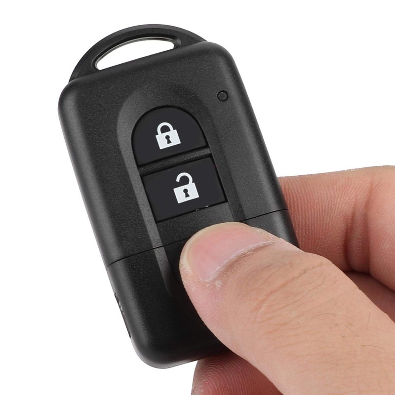 For Qashqai Car Key Shell 2-Button ABS Car Remote Key