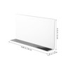 TOVINANNA Acrylic Shelf Dividers for Closet Organization: 6 Pack Tall