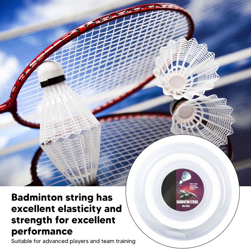 0.72mm 200m Badminton Racquet String Nylon Badminton Training Racket String