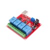 NOYITO 4-Channel 12V Computer USB Control Switch Relay Module Drive-Free