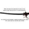 3 Wire Twisted Rayon Cloth Covered Electric Lamp Cord with