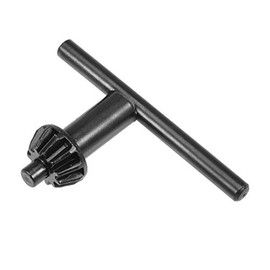 sourcing map Pilot Chuck Key 5 mm 11 Teeth for 0.6-6 mm Drill Chuck Black