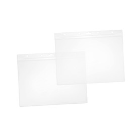 Totority 2pcs PVC Document Protective Covers License Holders for Certificates and Oil and File Protective Cases