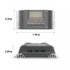 Newpowa 30A 12V/24V PWM Solar Charge Controller Positive Ground LCD