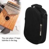 17Keys Kalimba Portable Box Thumb Piano Speaker Pickup Storage Shoulder