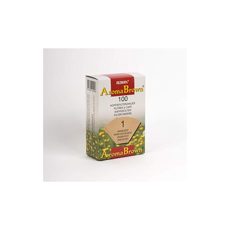 Filtropa 8610 Coffee 1-1 Box (100 Count), No. No. 1