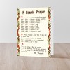 CafePress A Simple Prayer By Saint Francis Of Folded Greeting