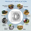 FD211RM 1-1/2" Square Bore Disc Harrow Flange Bearing Unit for