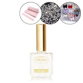 classic nail Mostive top coat for national examination + 30 parts / 모스티브 탑코트 국가고시용+파츠 30개
