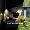 HOTLIGH Rechargeable Flashlight Magnetic - 700 Lumens LED Flashlight with