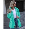 Kikibell Lightweight Raincoat for Women with Hood Windbreaker Waterproof Trench