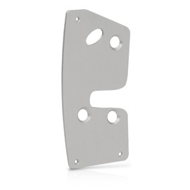 Door Latch Repair Reinforcement Plate, Compatible with Jeep Grand Cherokee ZJ 1993-1998, Left Driver Side, Silver