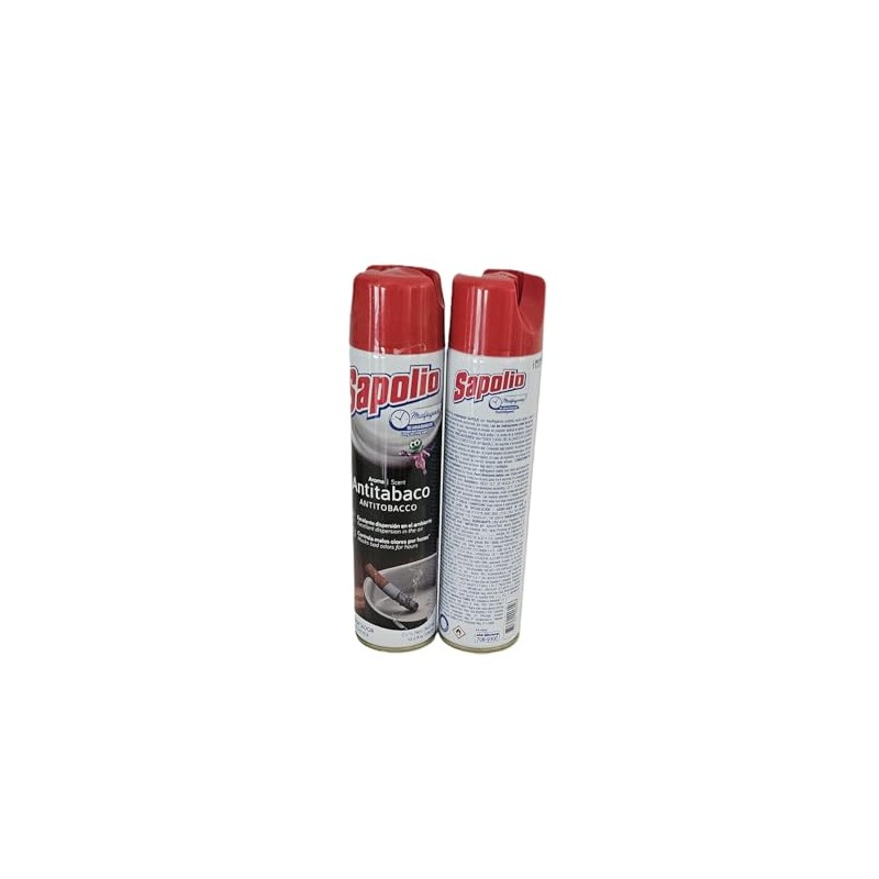SAPOLIO 6 in 1 Air Freshener Antitobacco Fragrance 12.2 fl