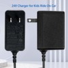 24V Charger for Ride On Car Toys, 24 Volt Battery