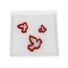 Custom Cutters Cookie Cutter - Dove Shape Set of 3