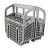 Bosch 00675794 Genuine OEM Silverware Basket (Gray) for Bosch Dishwashers