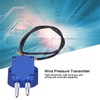 Wind Pressure Transmitter Blue DC24V Micro Differential Sensor for Boiler