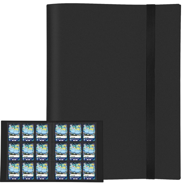 Card Binder, 9 Pocket Trading Card Binder Holds 360 Cards,
