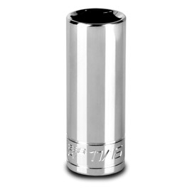 Capri Tools 3/8 in. Drive 11/16 in. 6-Point SAE Deep Socket