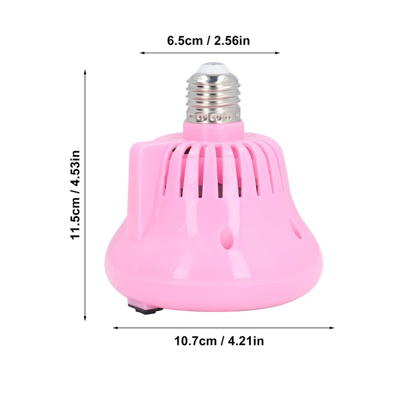 Chicken Coop Heater Lamp E27 Adjustable Temperature Overload Protect Pet