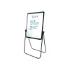 Staples Whiteboard/Flip Chart Easel, Black Frame